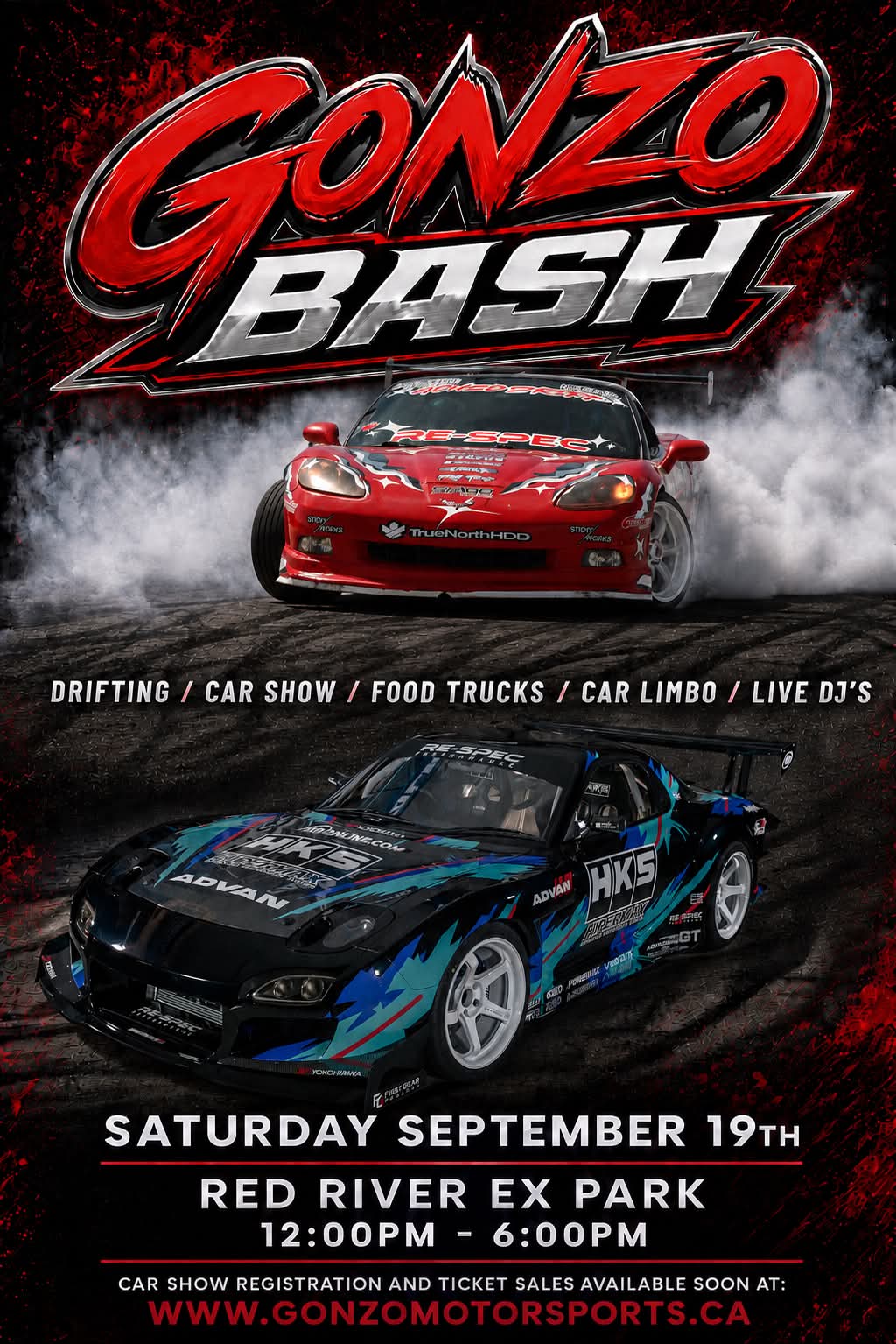 Gonzo Bash Show Poster